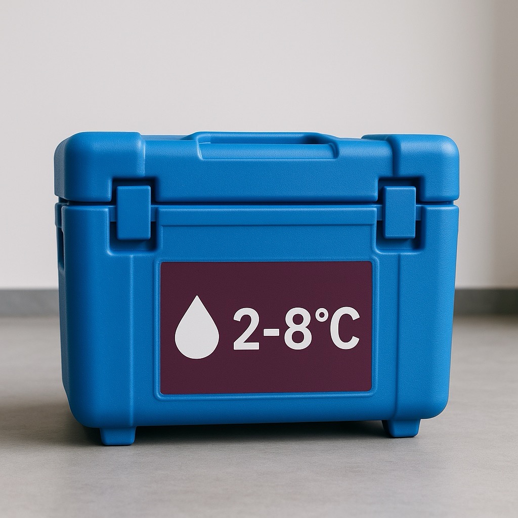 Temperatuurgecontroleerde farmaceutische distributie