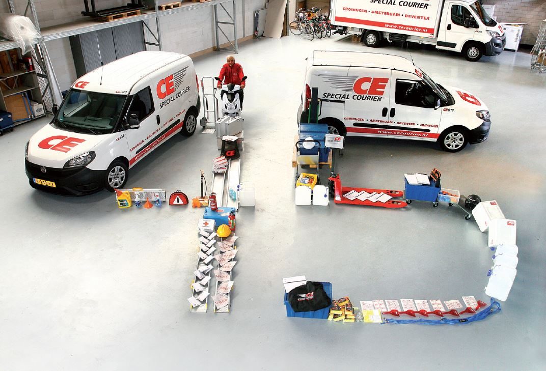 45 jaar CE Special Courier